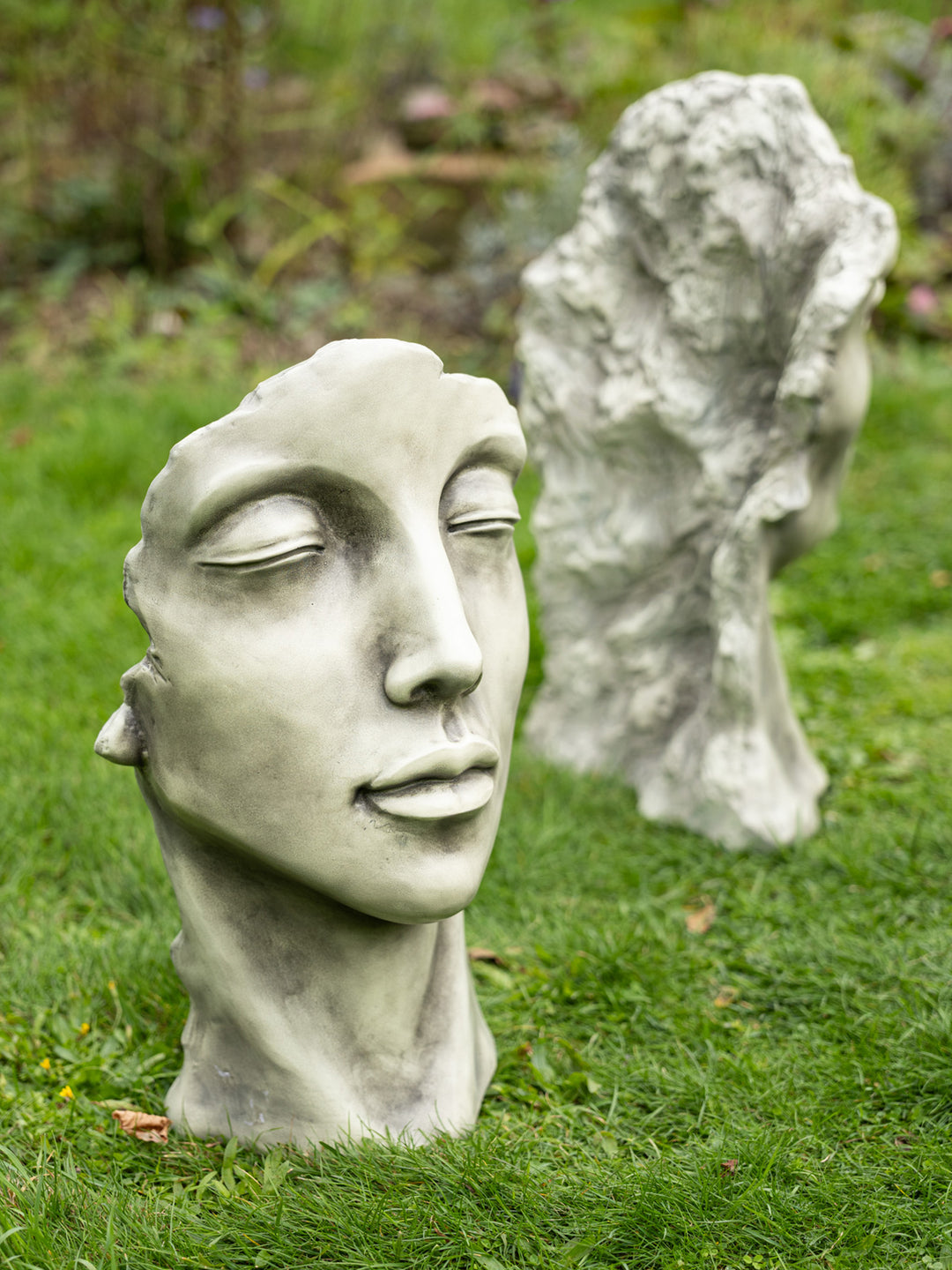Gesicht "MANN" Gartenfigur