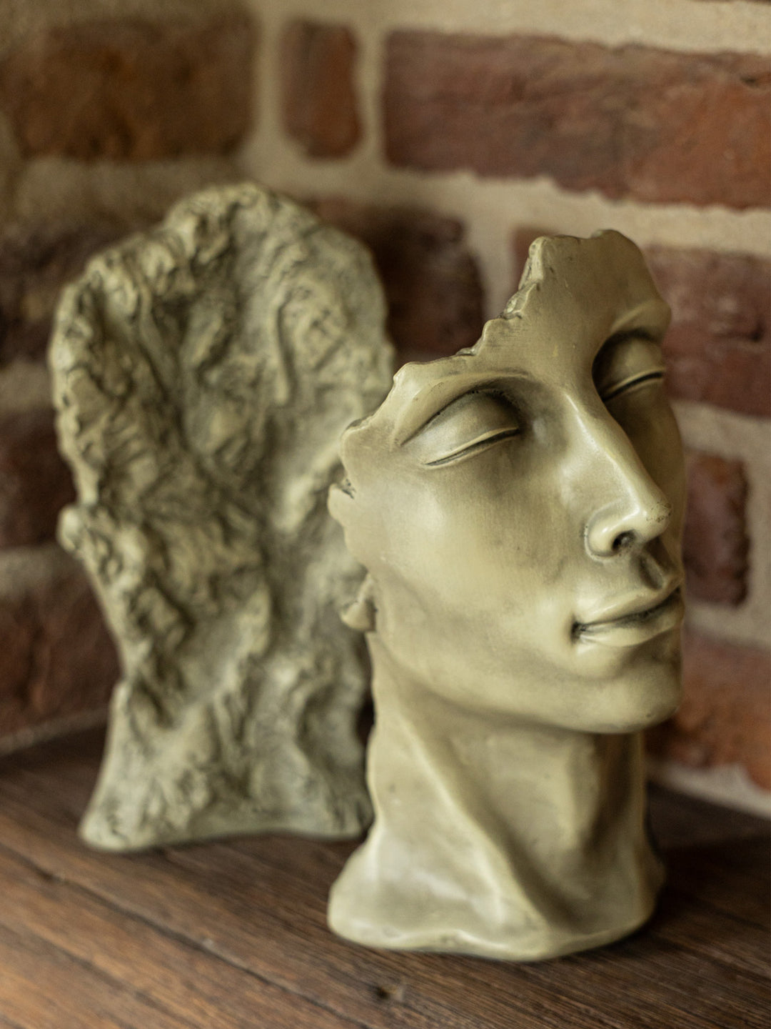 Gesicht "MANN" Gartenfigur