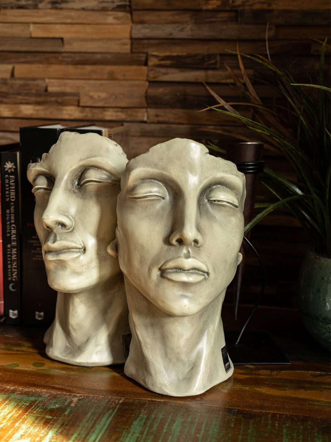 Gesicht "MANN" Gartenfigur