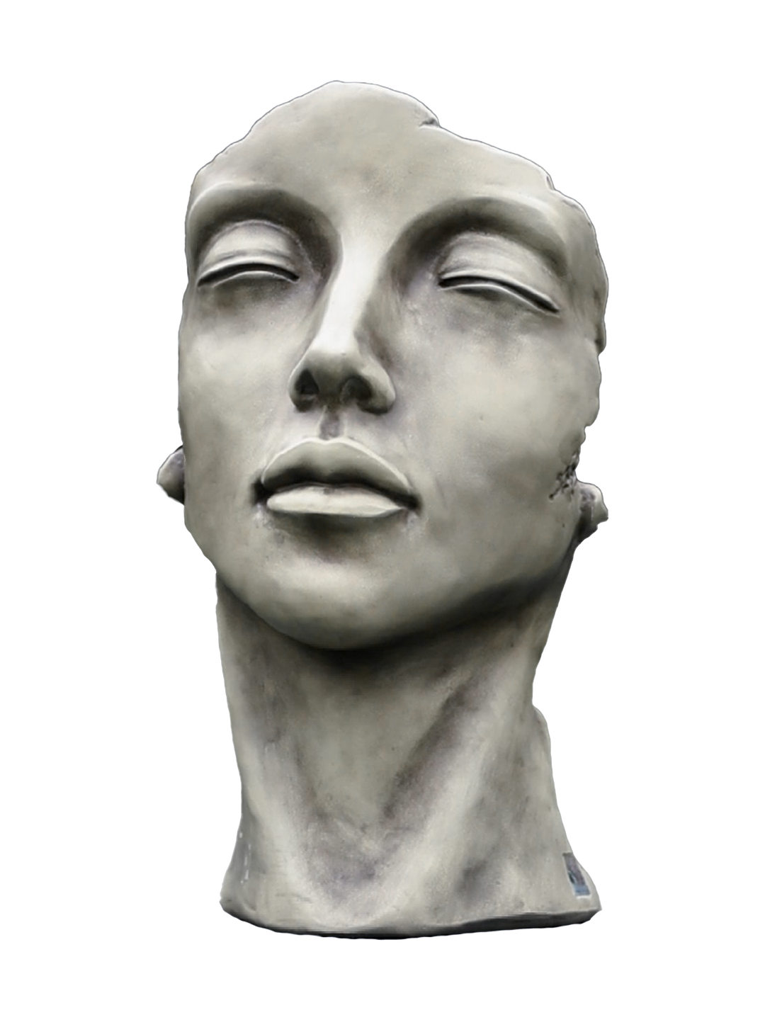 Gesicht "FRAU" Gartenfigur