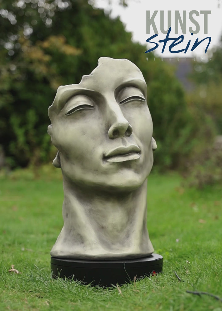 Gesicht "MANN" Gartenfigur