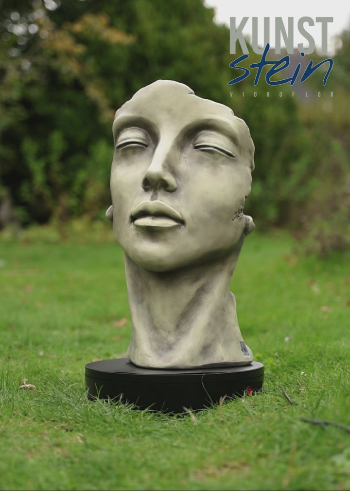 Gesicht "FRAU" Gartenfigur