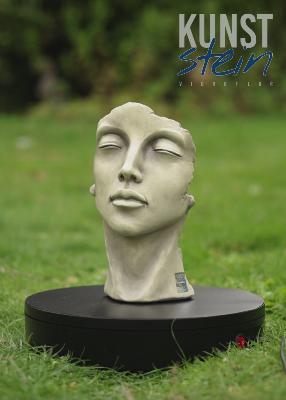 Gesicht "FRAU" Gartenfigur