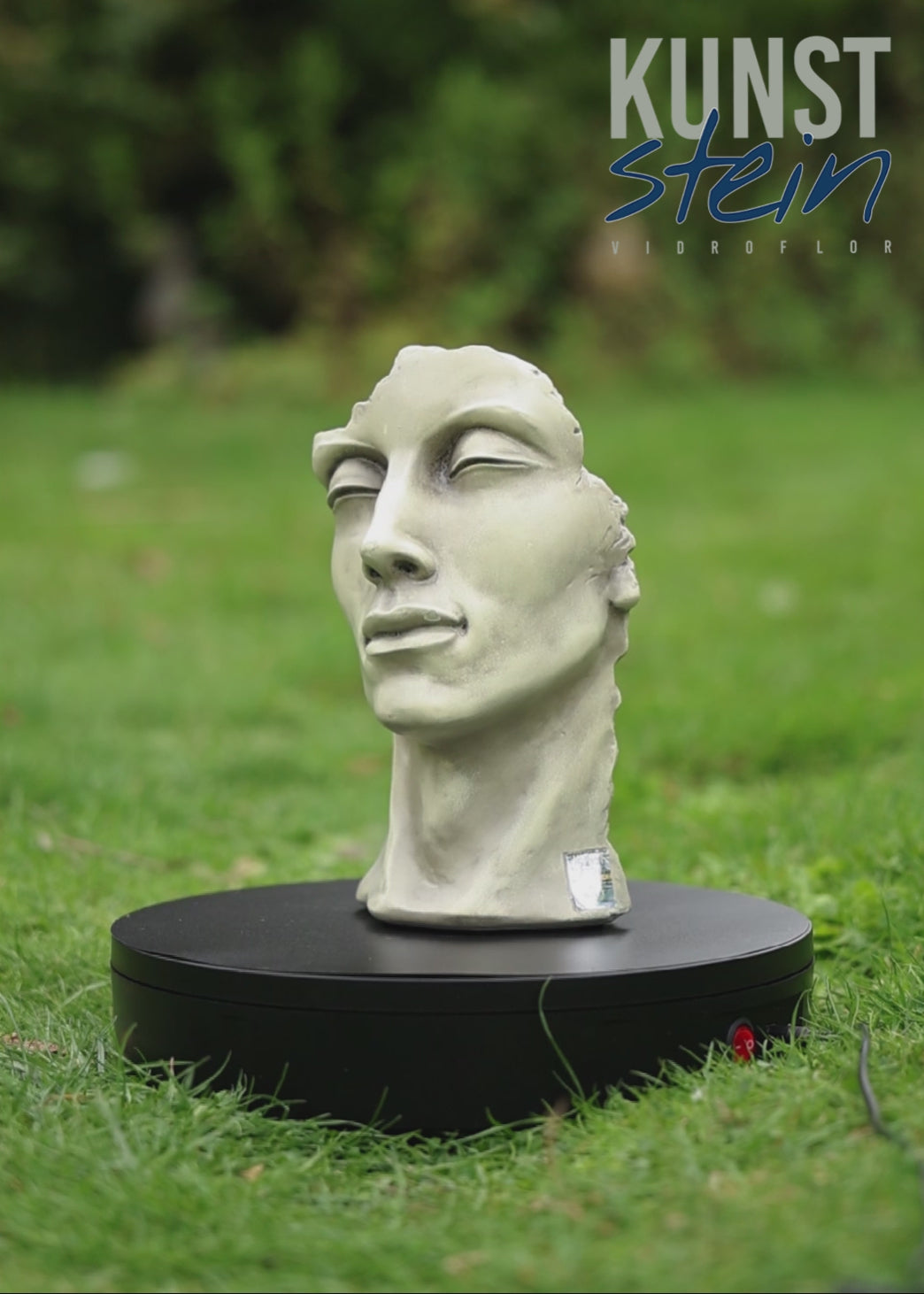 Gesicht "MANN" Gartenfigur